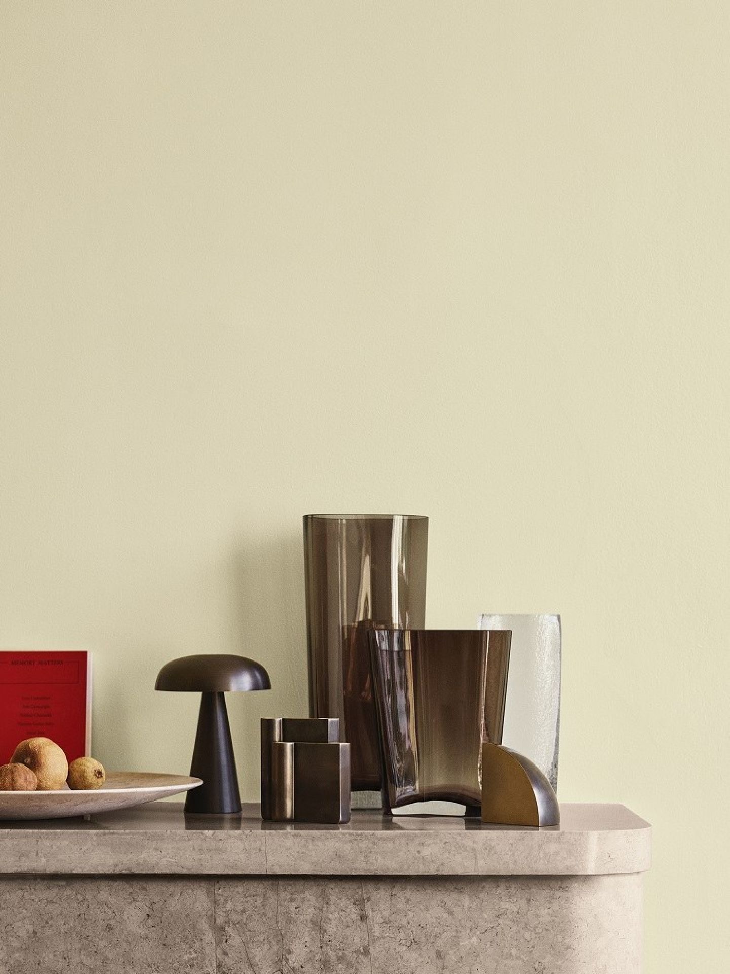 Collect Plate SC55 Travertine AndTradition