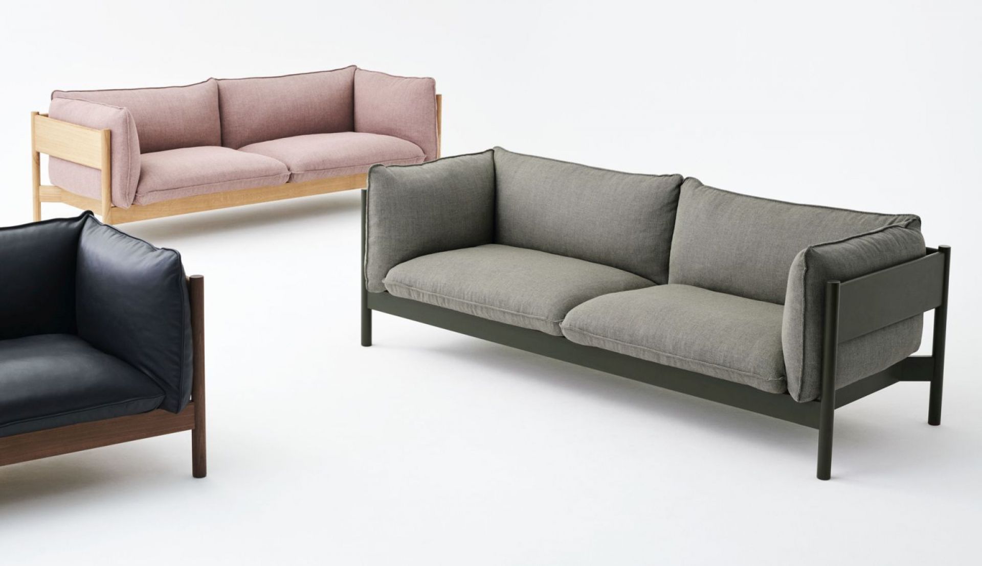 Arbour Eco 3-seater sofa Hay