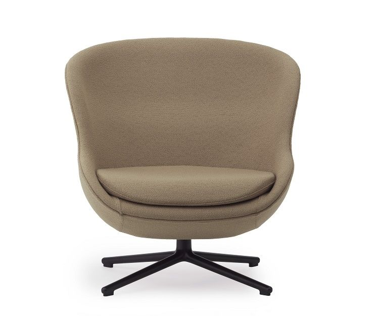 Hyg Lounge Chair Low Swivel Armchair Normann Copenhagen