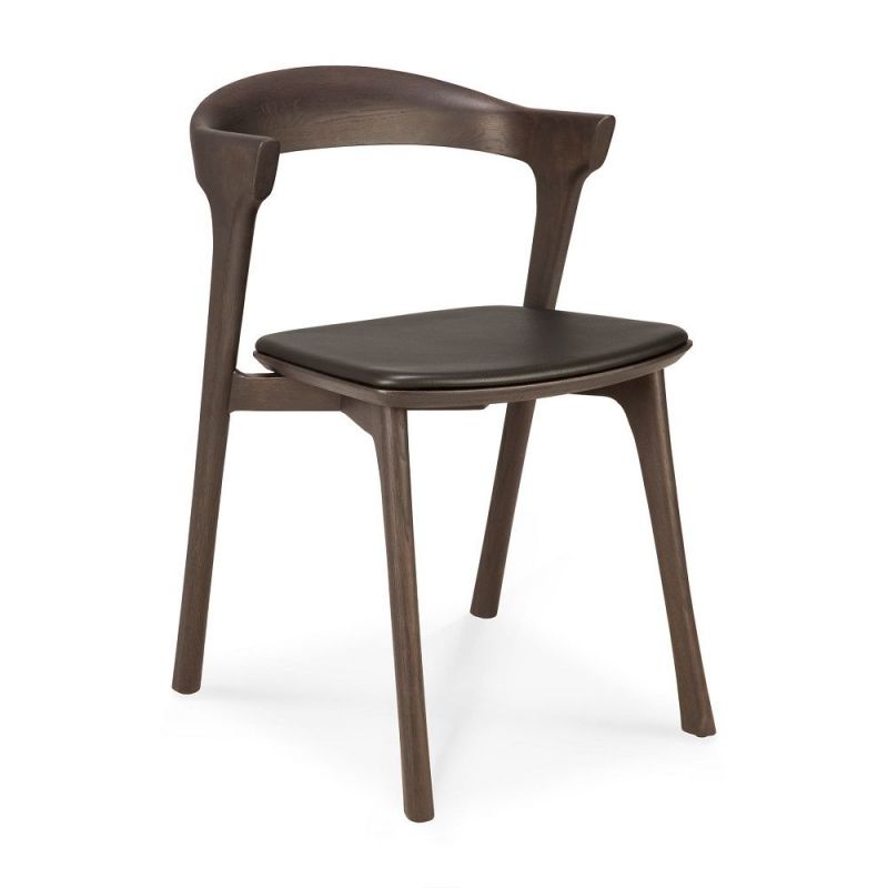 Bok Chair Oak brown / Leather brown Ethnicraft 