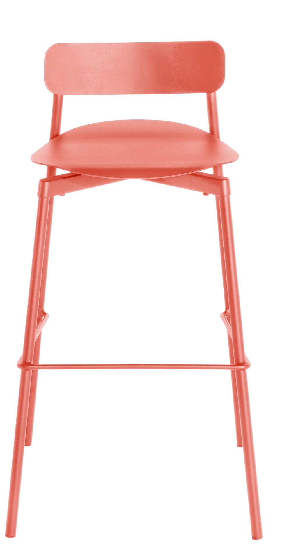 Fromme Barstool Bar Stool H 75 cm Petite Friture Coral Fromme Barstool Bar Stool H 75 cm Petite Friture Coral