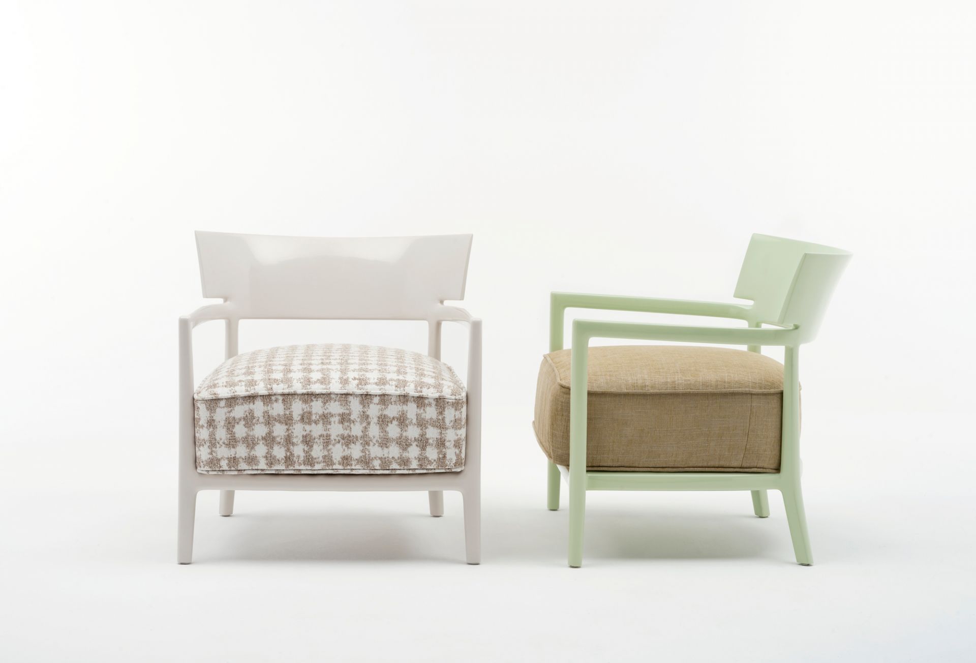 Cara Fancy Armchair Kartell Rusty brown