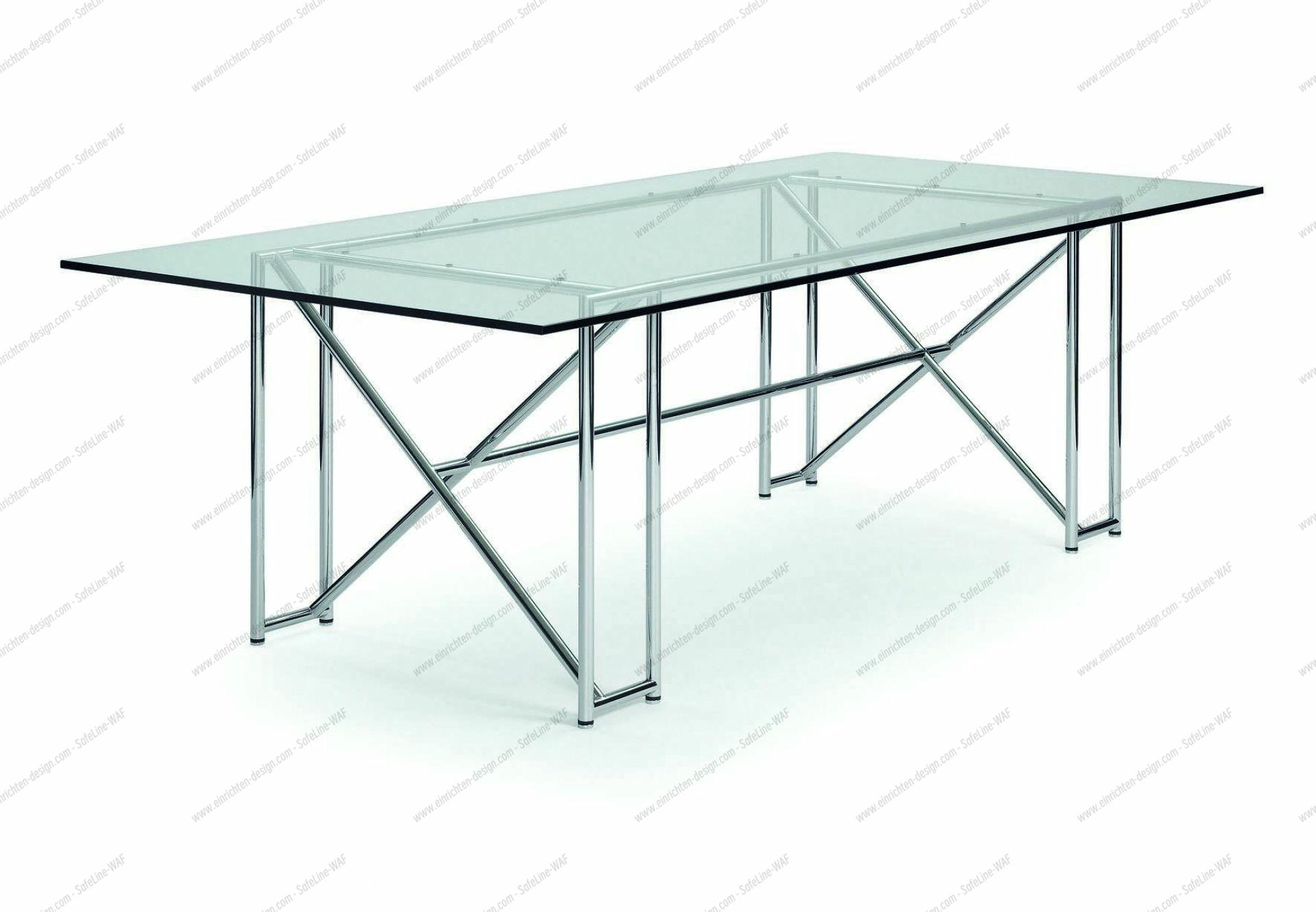 Double X table ash black 230 x 110 ClassiCon