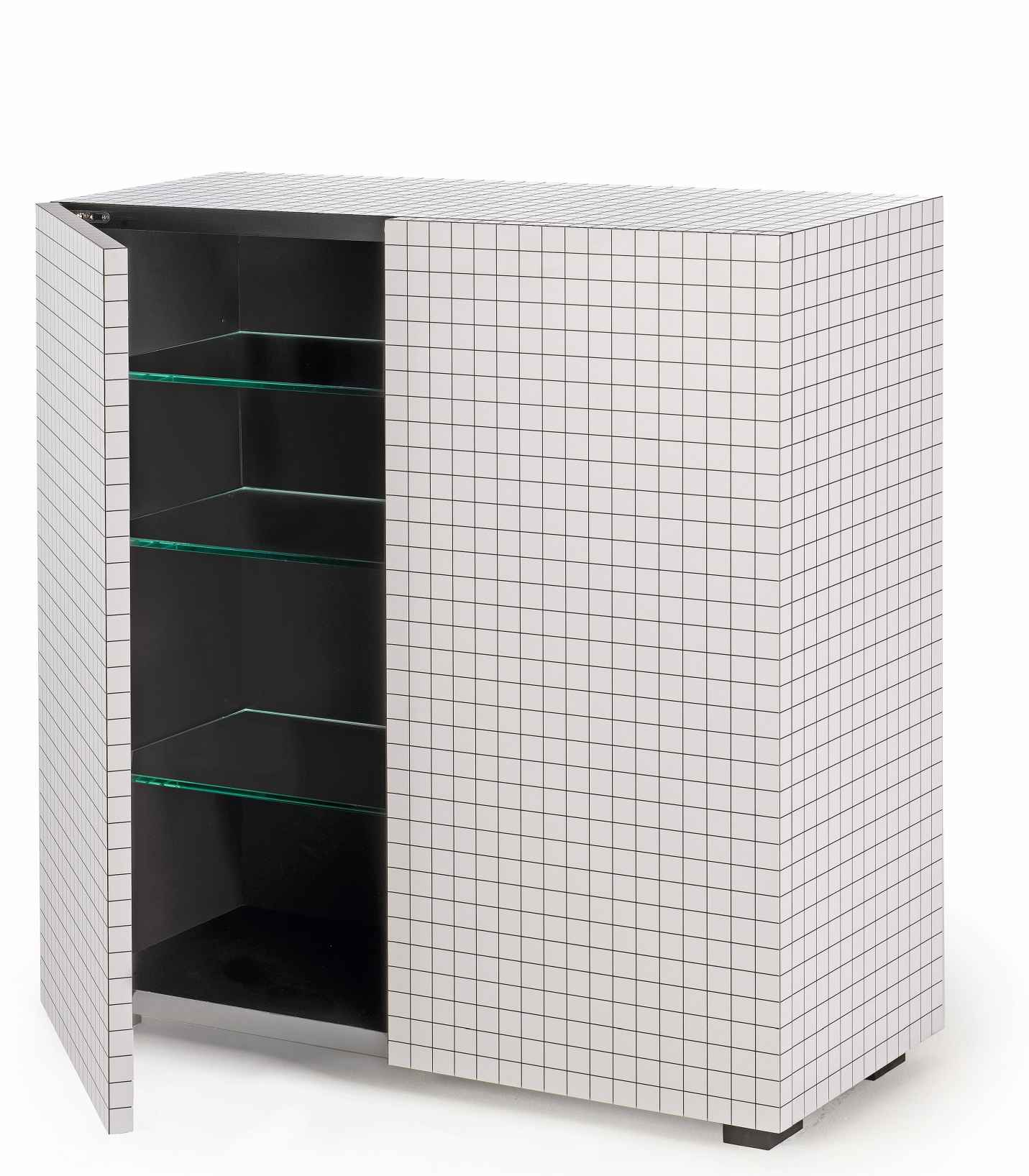 757 Quaderna wardrobe Zanotta 
