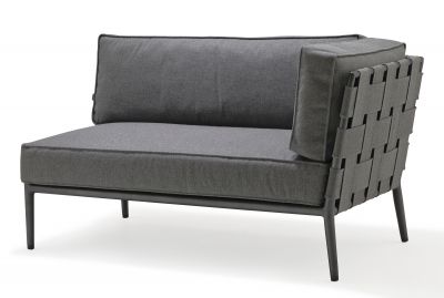 Conic Outdoor 2-seater modul sofa left Cane-Line