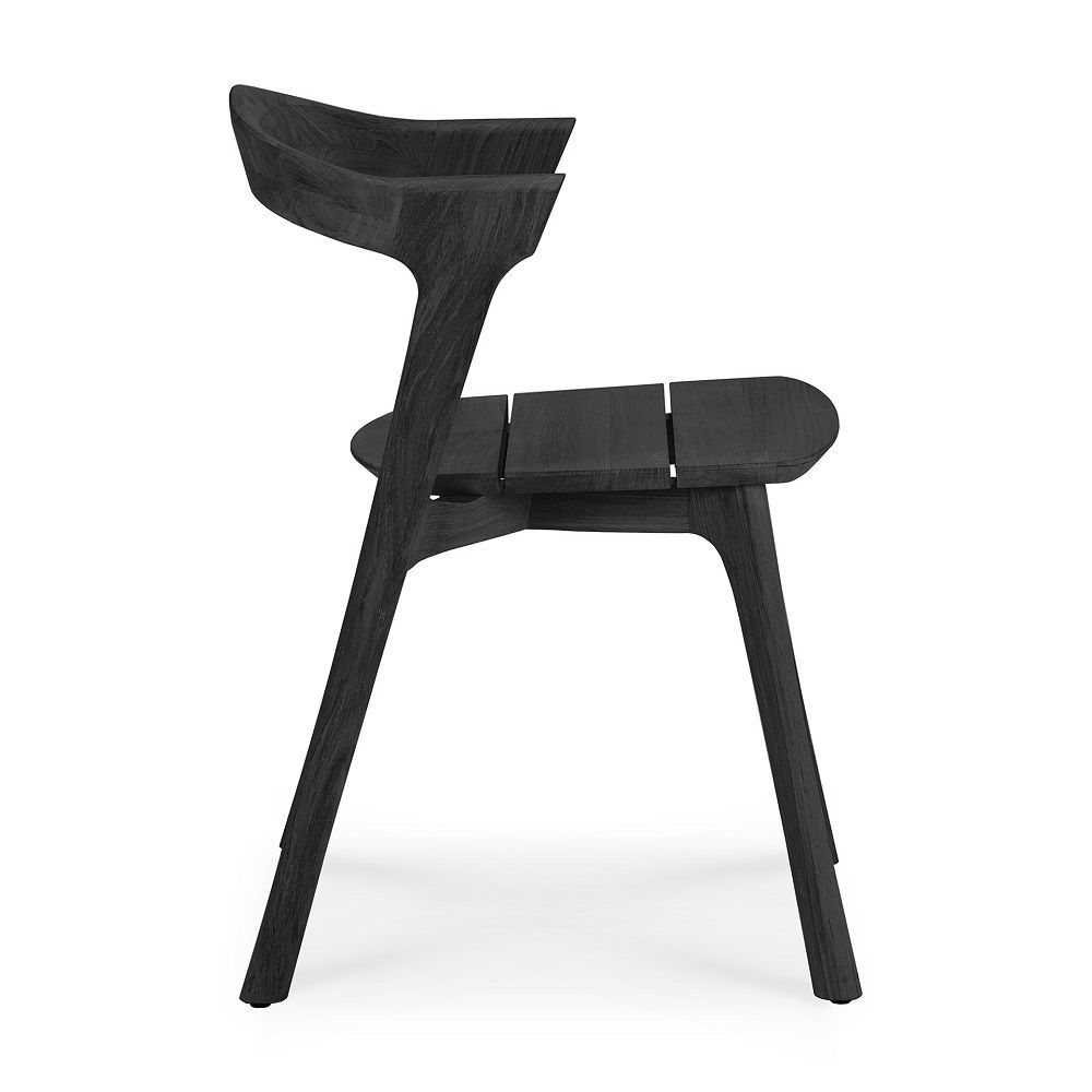 Bok Outdoor Chair Teak Black Ethnicraft
