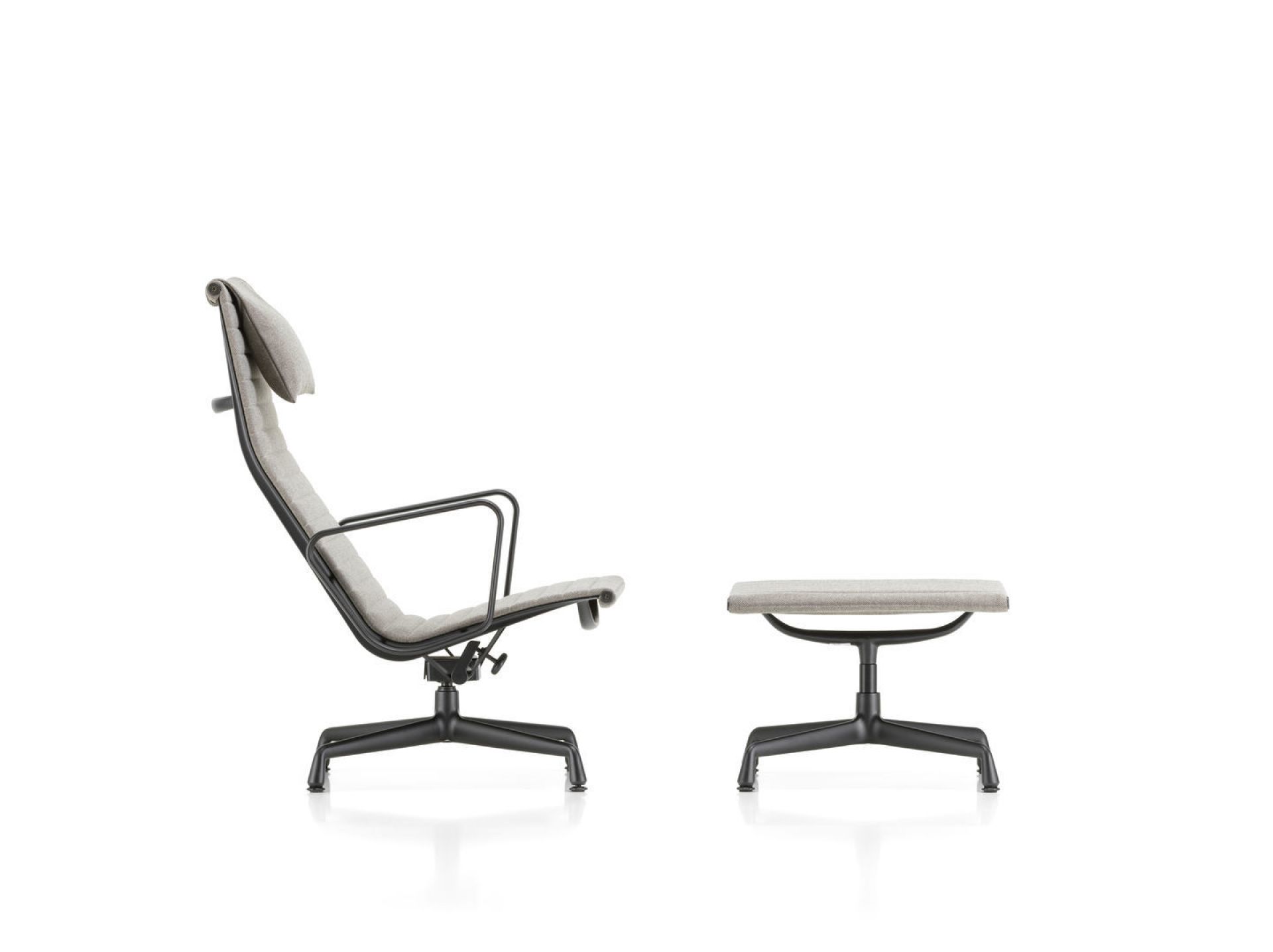 Aluminium Chair EA124 / EA 124 Armchair Vitra