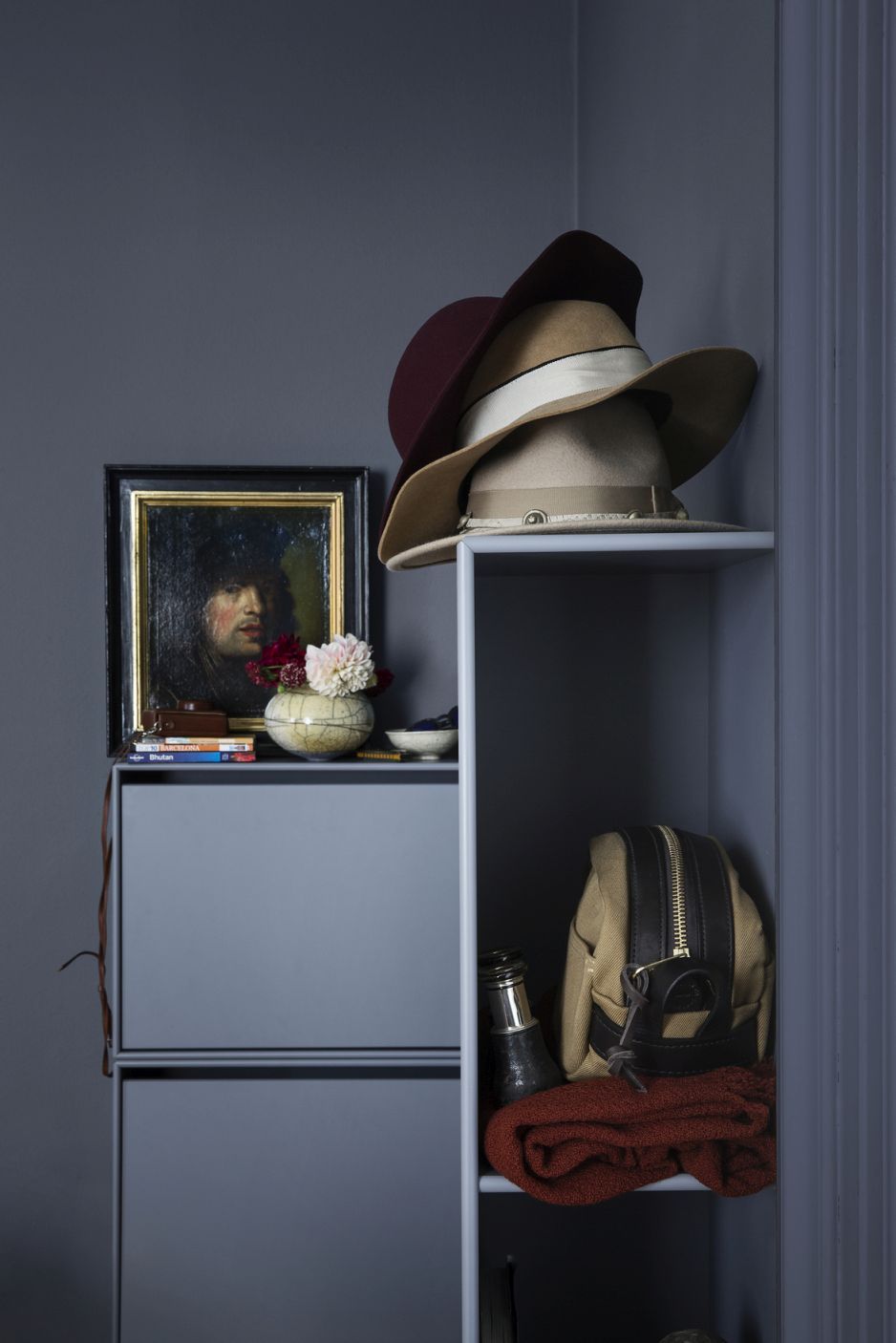 Hide Shoe cabinet Oat Montana QUICK SHIP