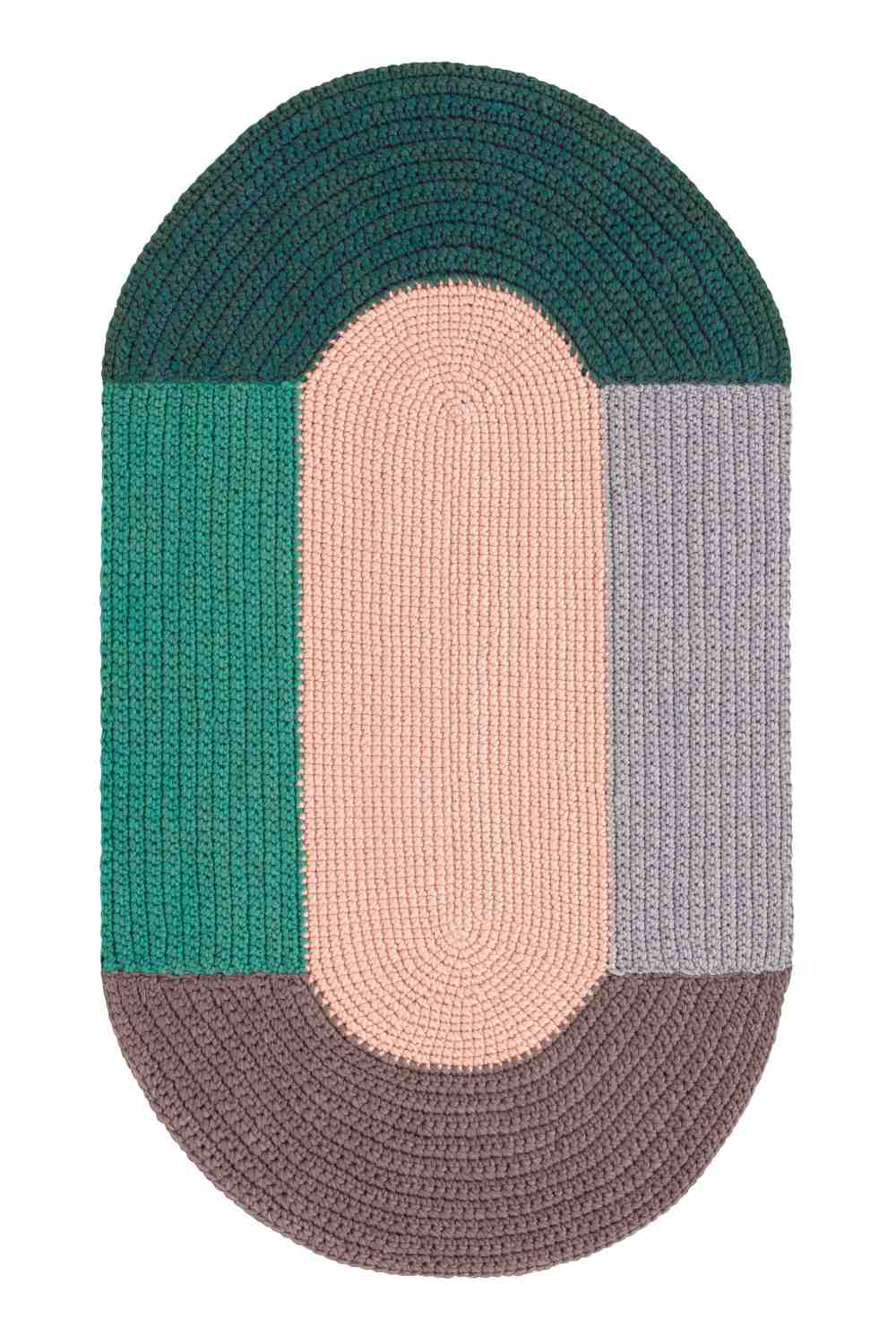 The Crochet Collection Embroidery Rug 180x100 cm Gan 