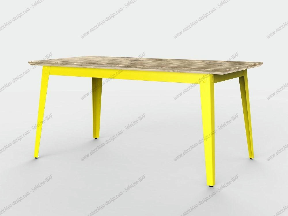 6Grad outdoor table Jan Cray Yellow lumber raw