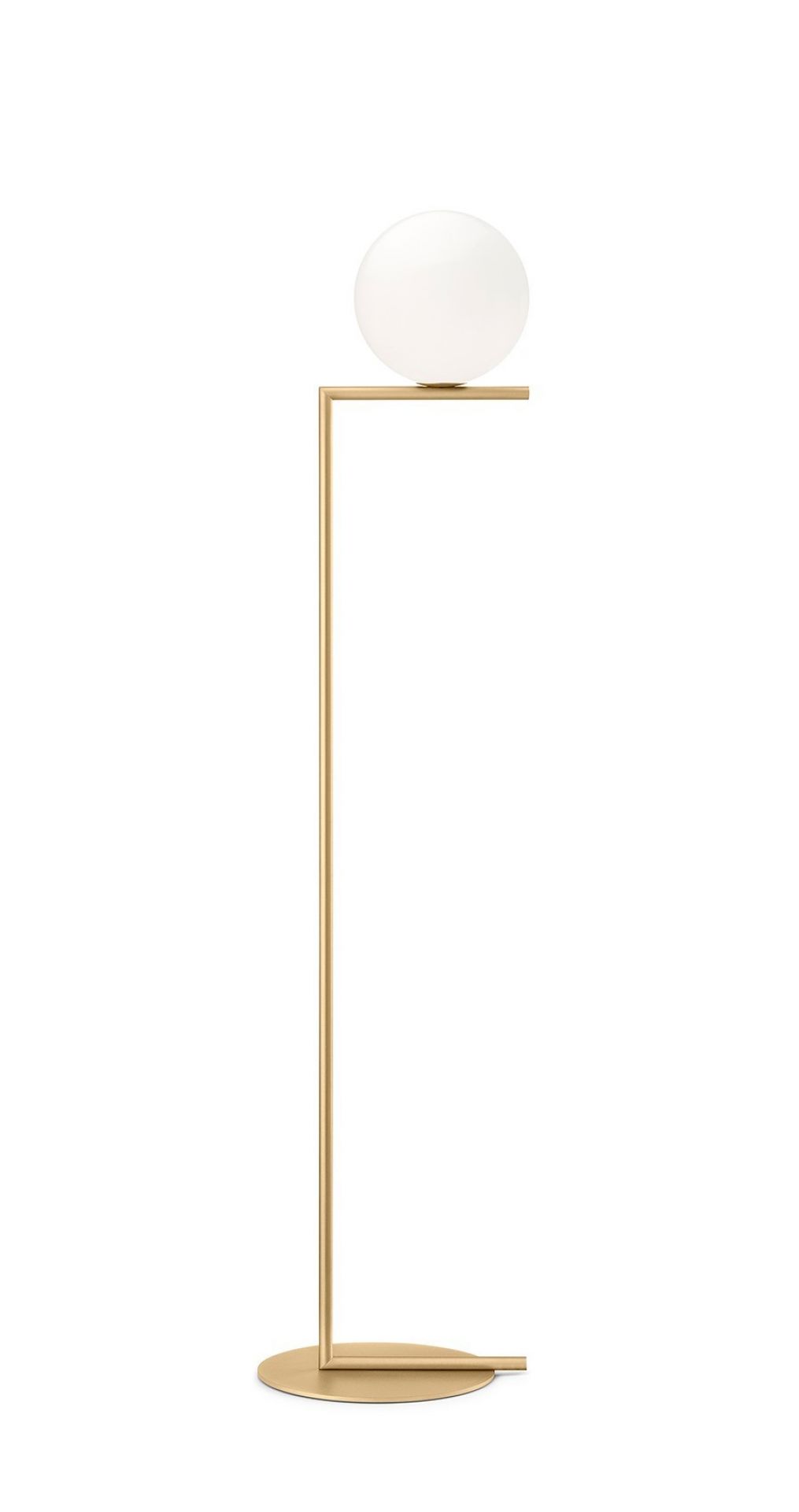 IC Lights F1 Floor lamp Flos brass, Brass