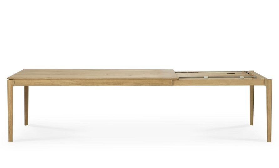 Bok Extendable Table Oak Rectangular Ethnicraft