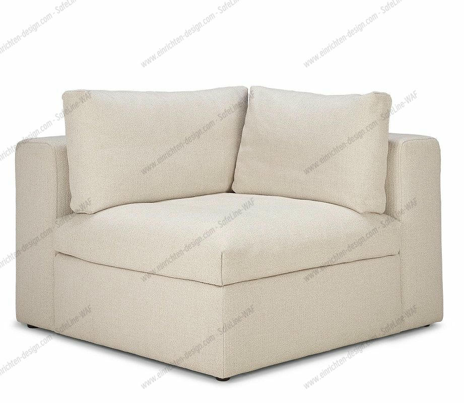 Mellow Sofa Off White Eco Fabric - Corner Ethnicraft