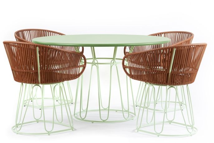 Circo Dining Table Dining table Outdoor ames  Pastel green - Pastel green