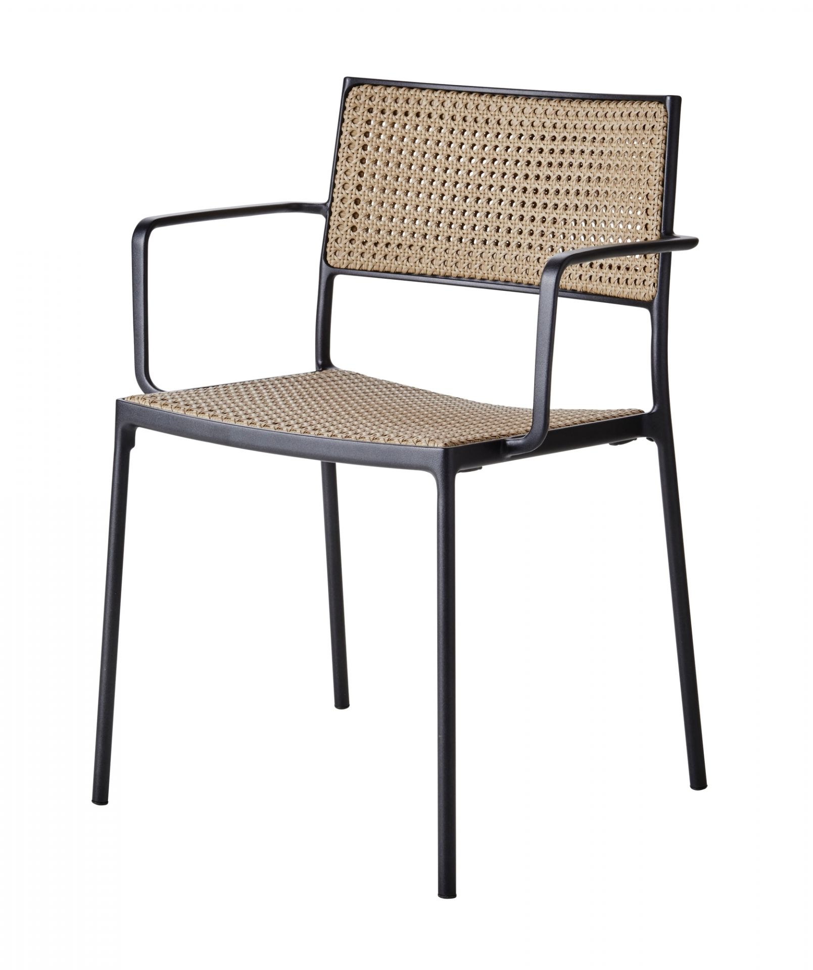 Less Outdoor Chair Stackable Set of 2 Cane-Line
