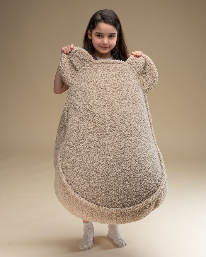 Teddy children's beanbag Teddy fabric Wigiwama