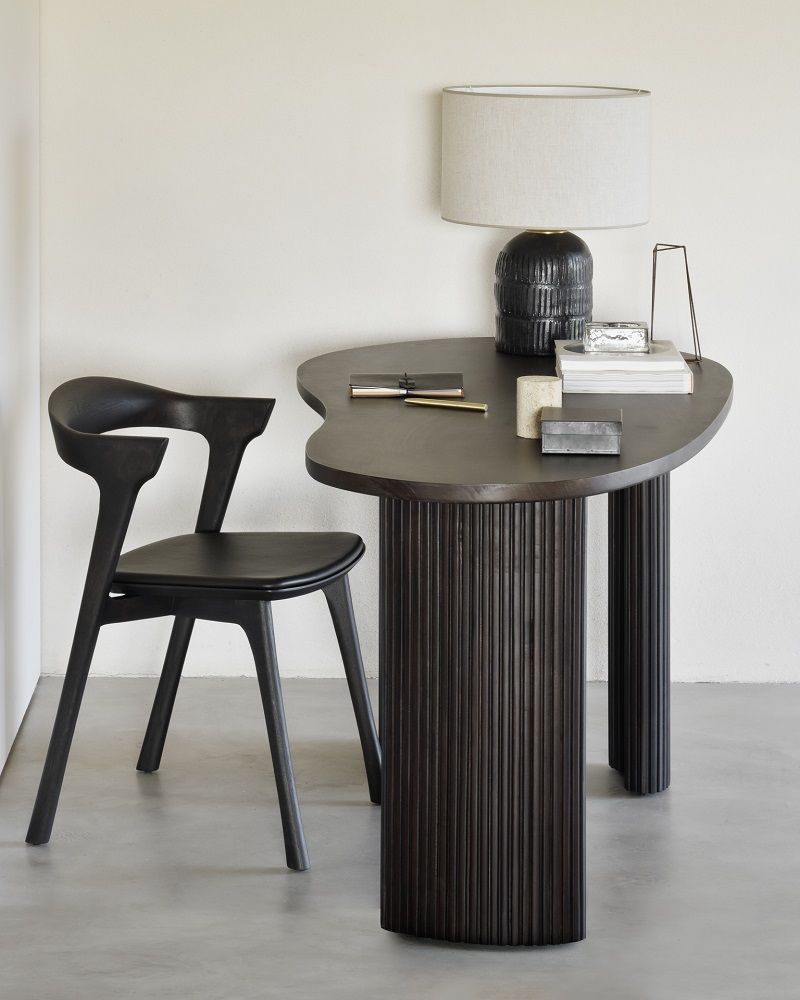 Bok Chair Oak brown / Leather brown Ethnicraft 