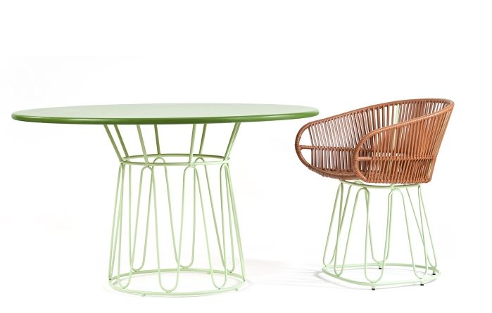 Circo Dining Table Dining table Outdoor ames  Pastel green - Pastel green