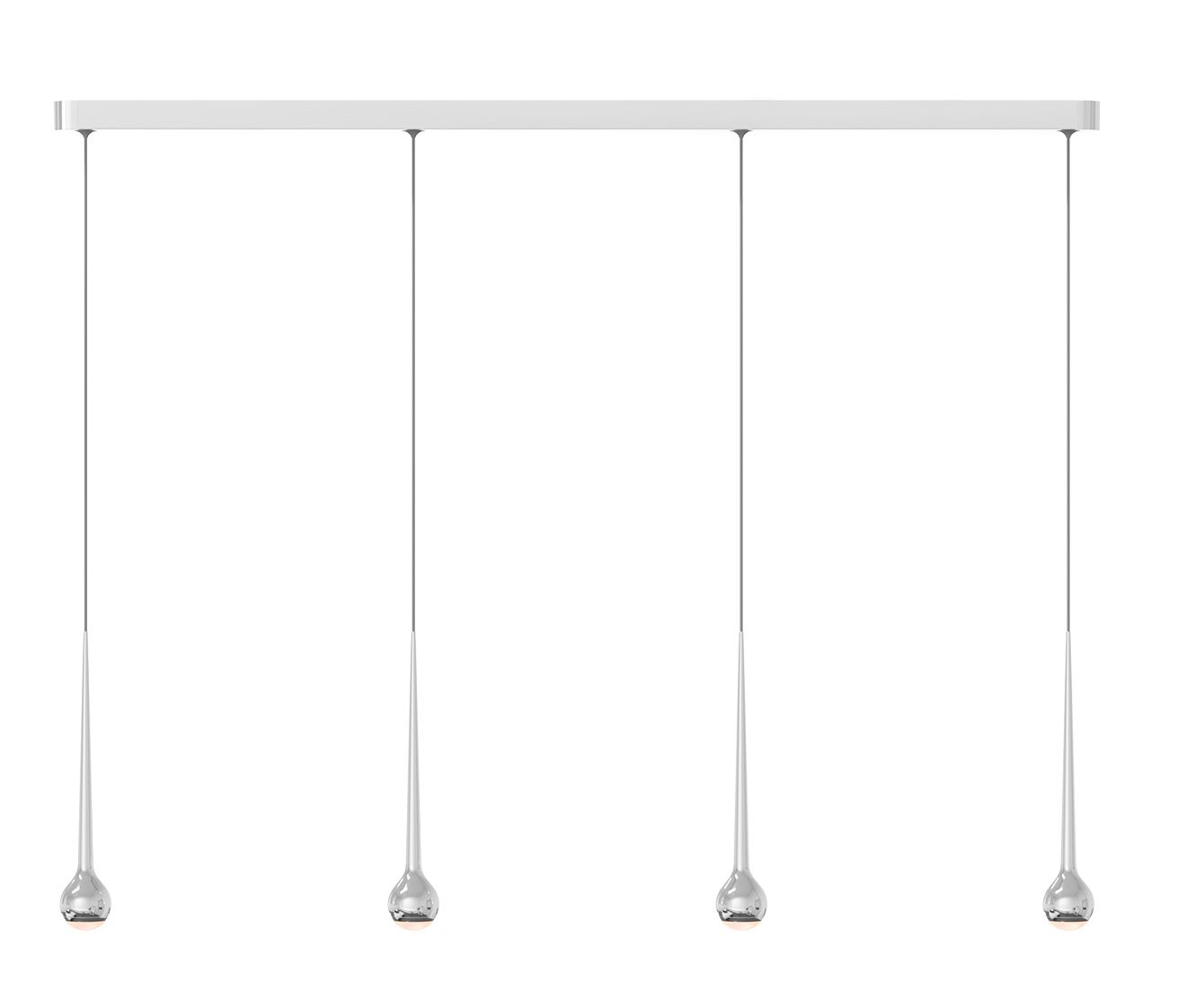 Falling Sun Trace pendant light Grau
