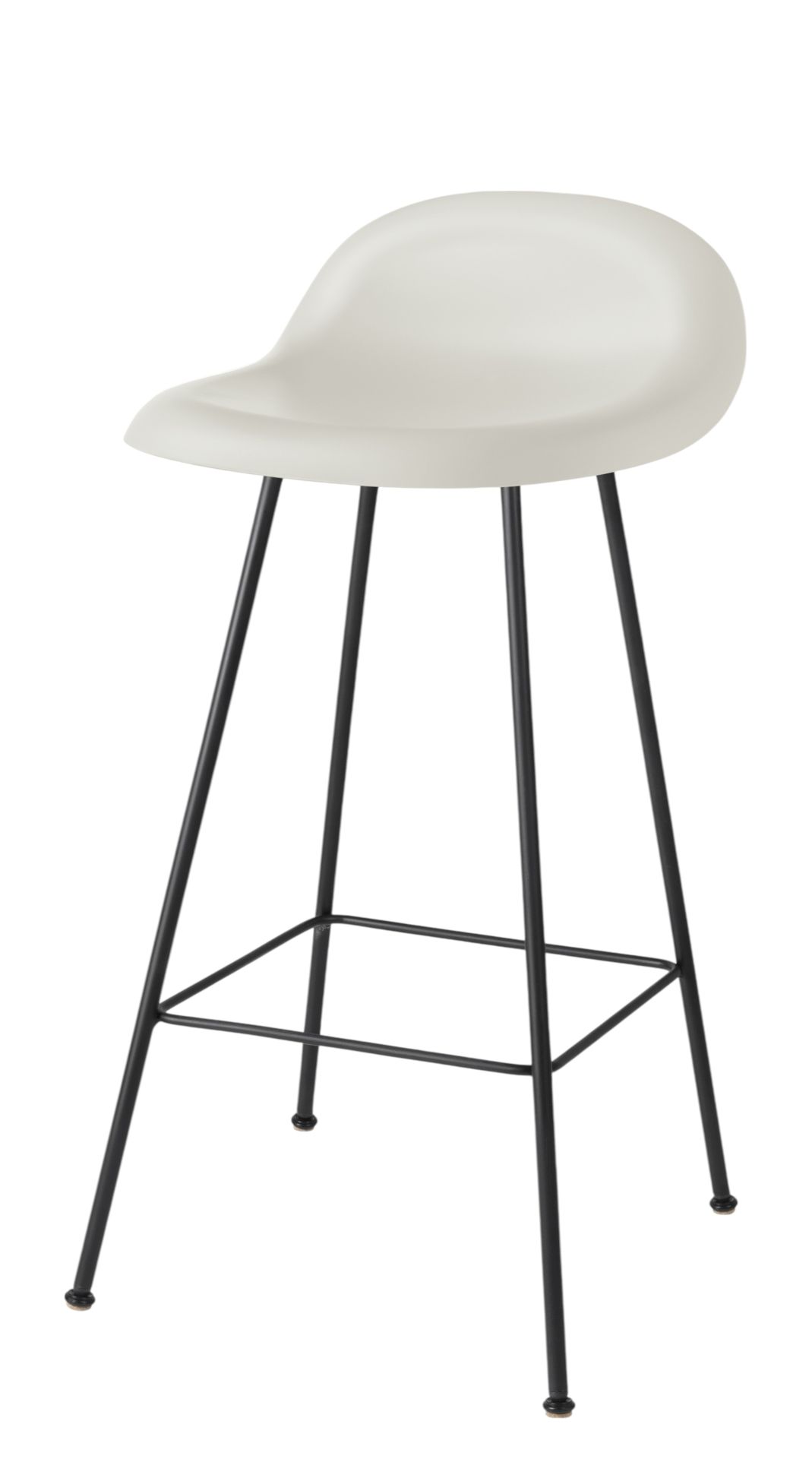 3D bar stool 65 plastic Gubi