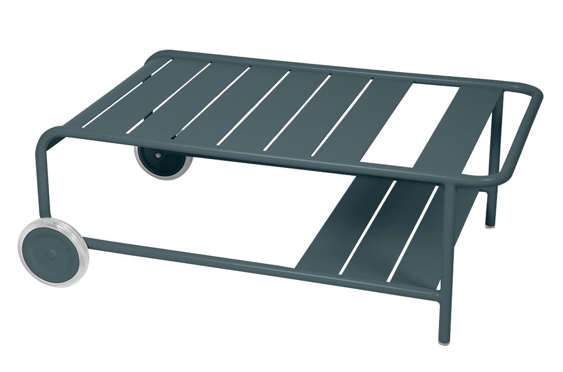 Luxembourg Low Table with Castors Outdoor Fermob Luxembourg Low Table with Castors Outdoor Fermob