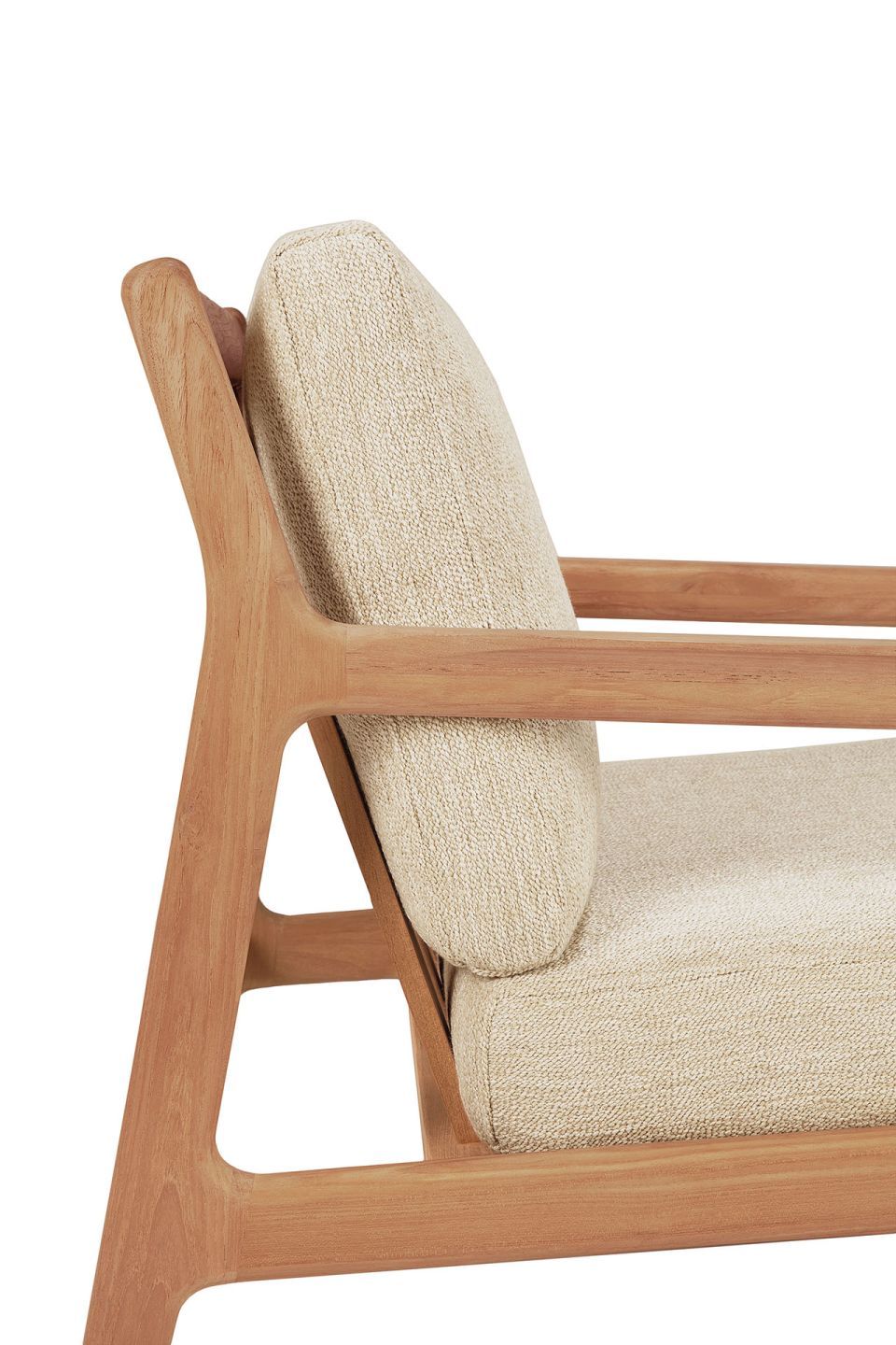 Jack Outdoor 1-Seater Lounge chair Teak Ethnicraft Natural