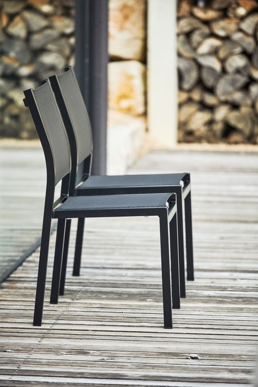 Fiam Aria outdoor stacking chair Jan Kurtz