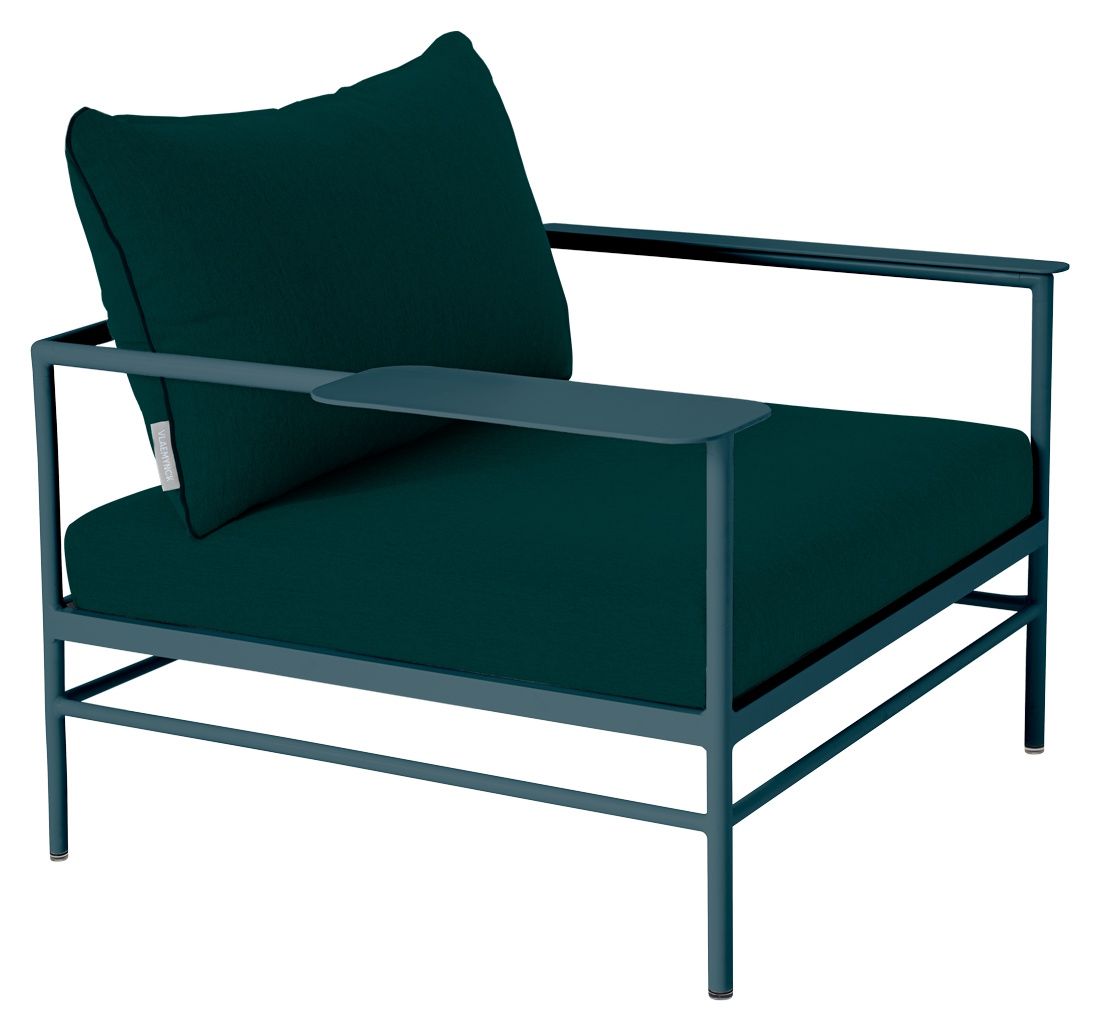 Rivage lounge chair with armrests Outdoor Fermob