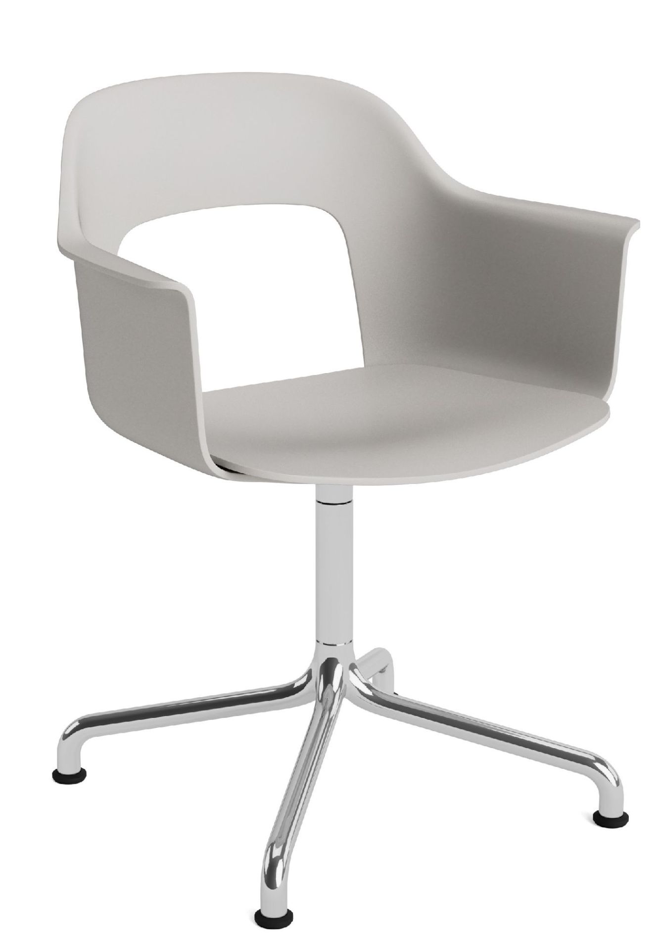 Layout Armchair 251 Armchair 4-star base swivel base with curved base Hay  
