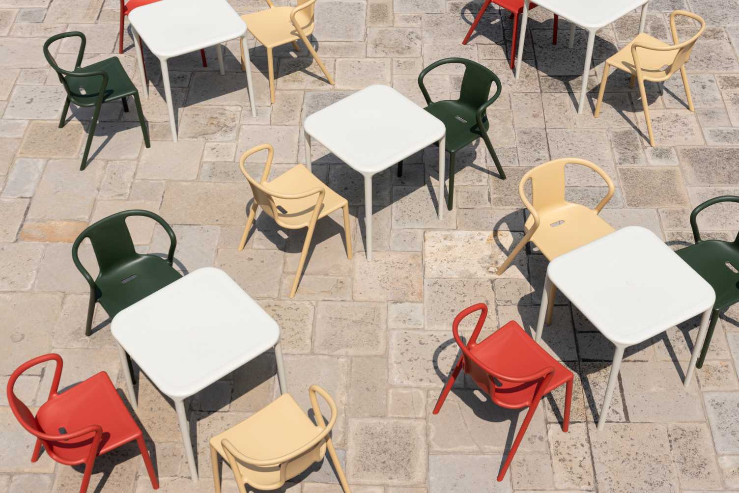 Air Armchair Indoor/Outdoor Chair with Armrests Magis