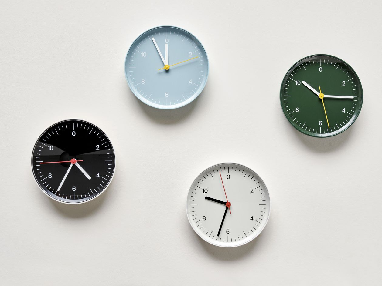 Wall Clock Wall Clock GREEN Hay SINGLE PIECES