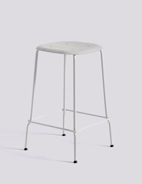 Soft Edge 30 Low Stool Soft grey/ Oak grey Hay SINGLE PIECES