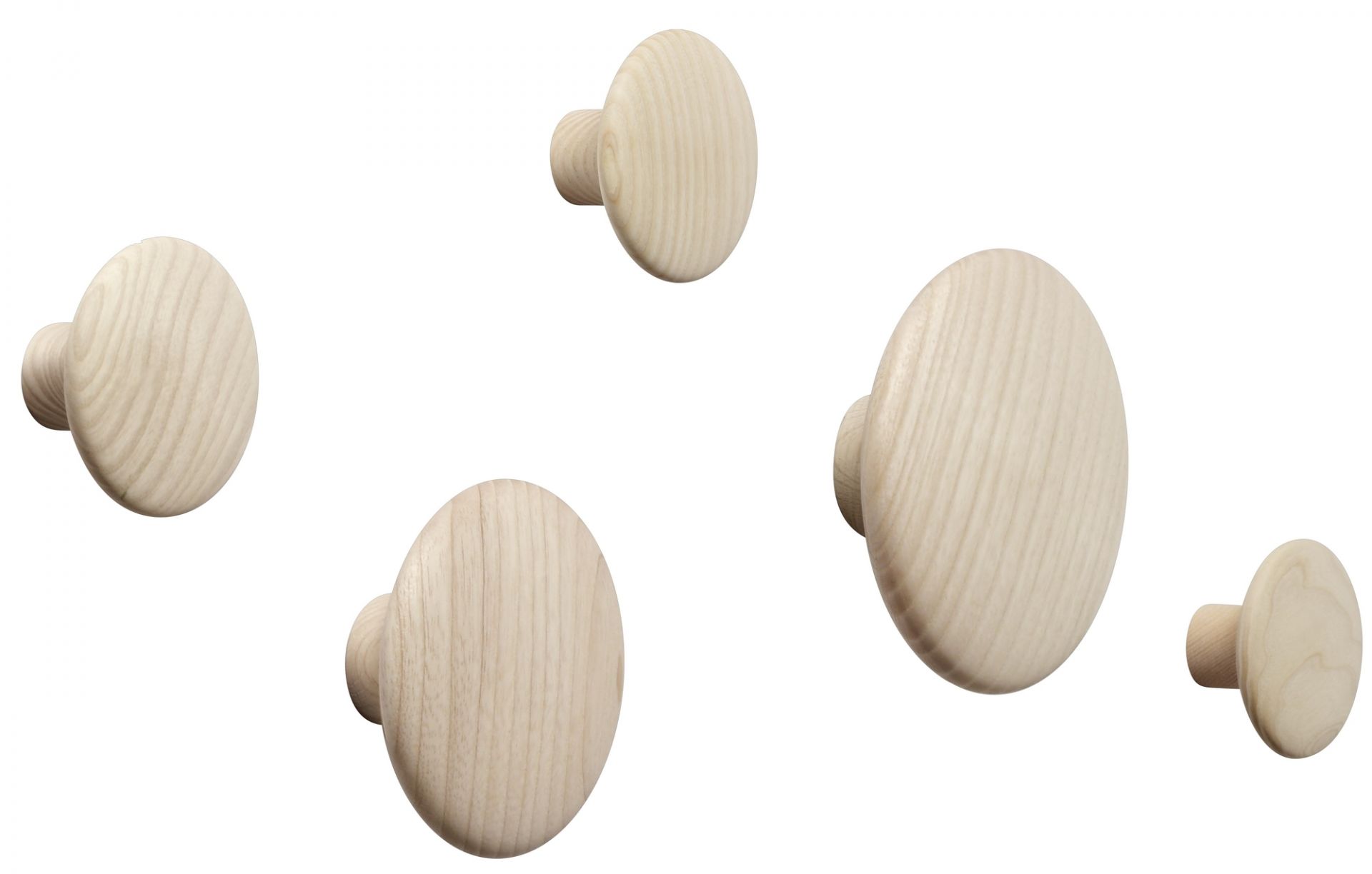The Dots Coat Hook Set of 5 Muuto