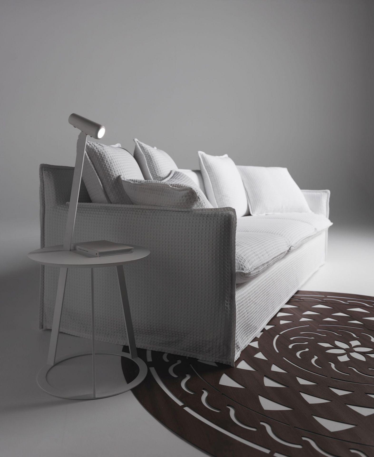 Albino Torcia Side Table white Casamania Horm