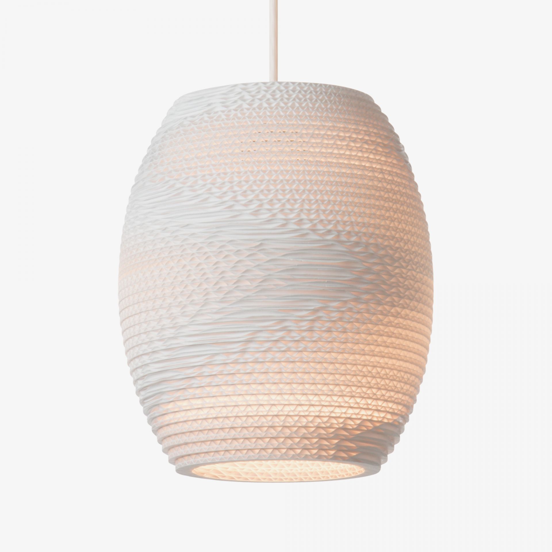 Scraplights Olive Pendant Lamp White Graypants