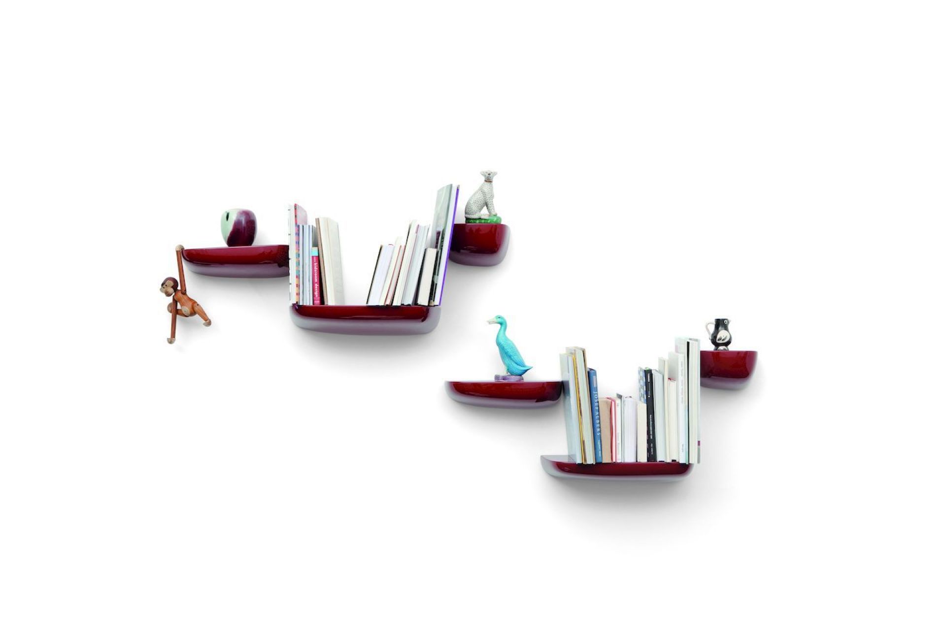Corniches Wall board Medium Vitra Japanese red