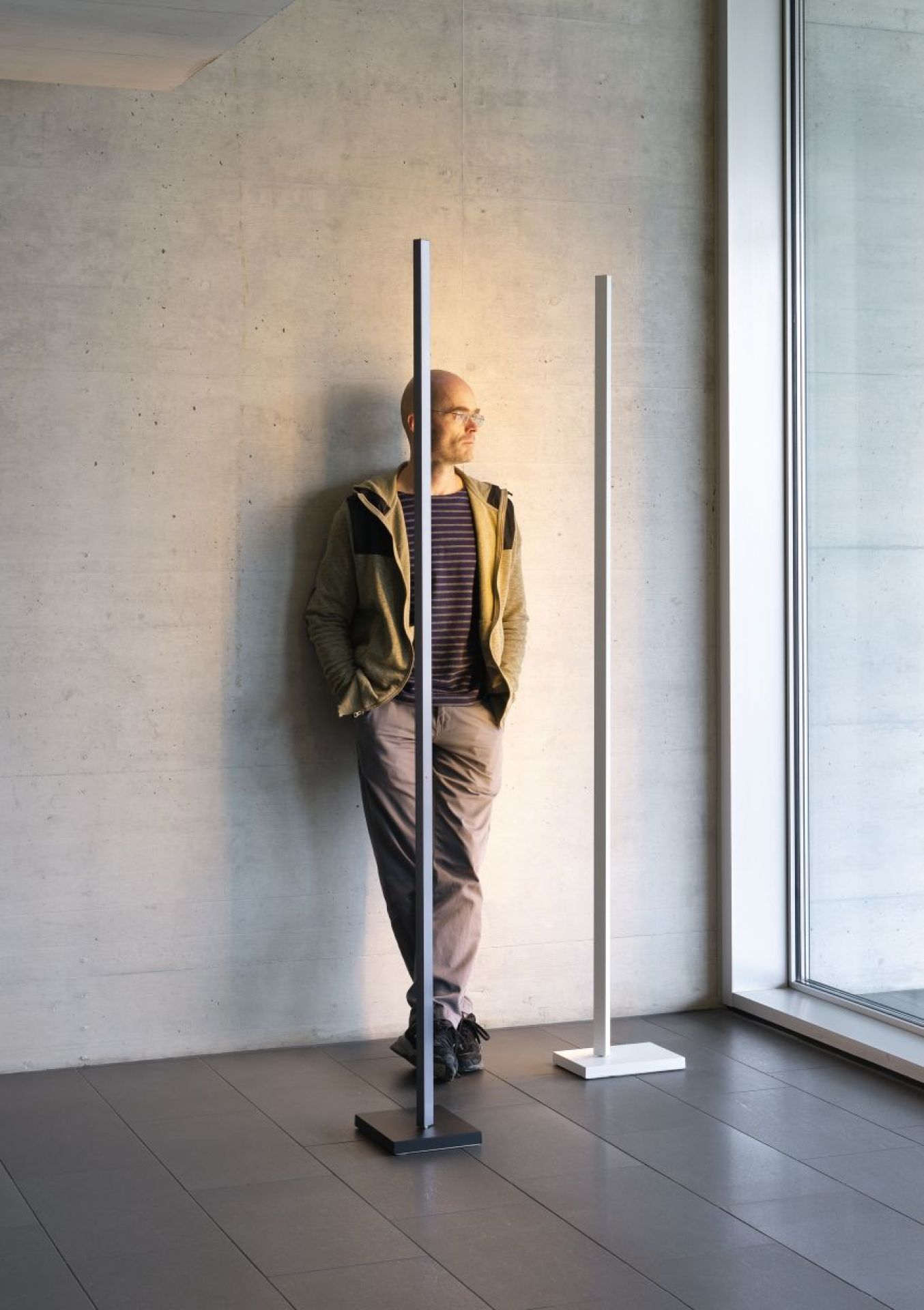 Zen Standing light Steve Lechot Luminaires