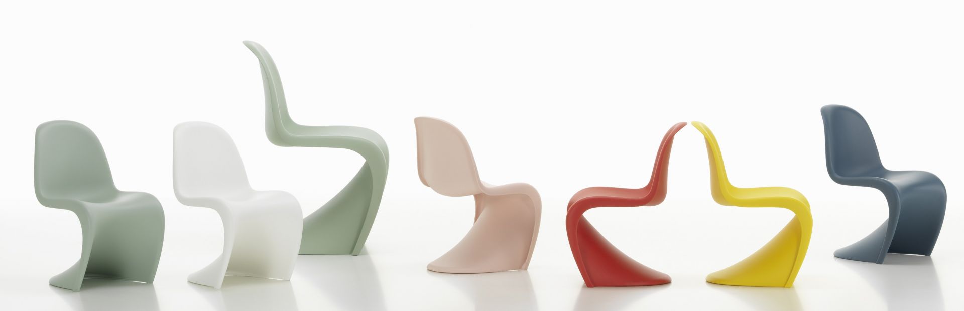 Panton Junior Chair Vitra - QUICK SHIP Soft mint