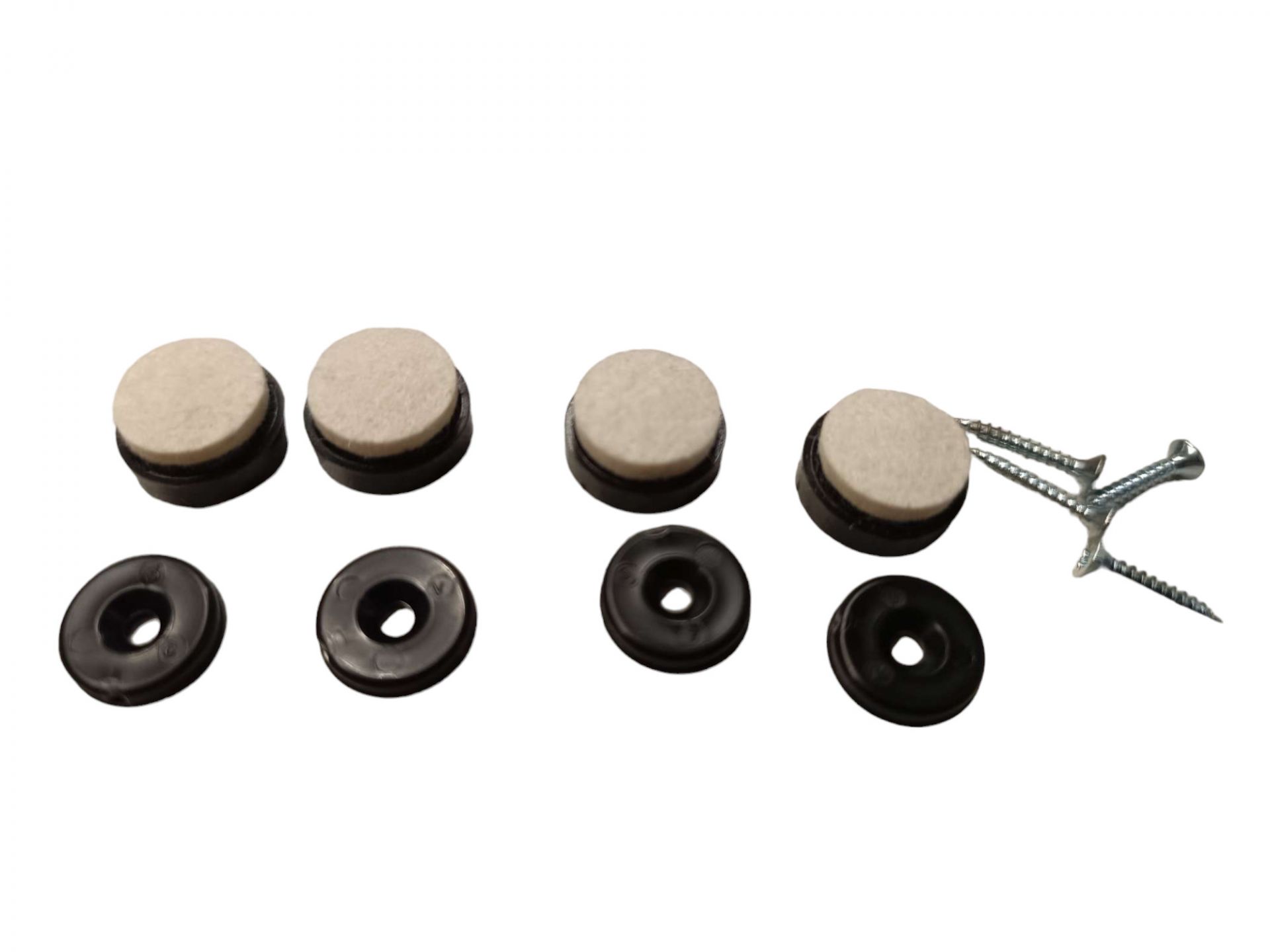 Glide set felt for AAC and AAS with wooden frame by Hay