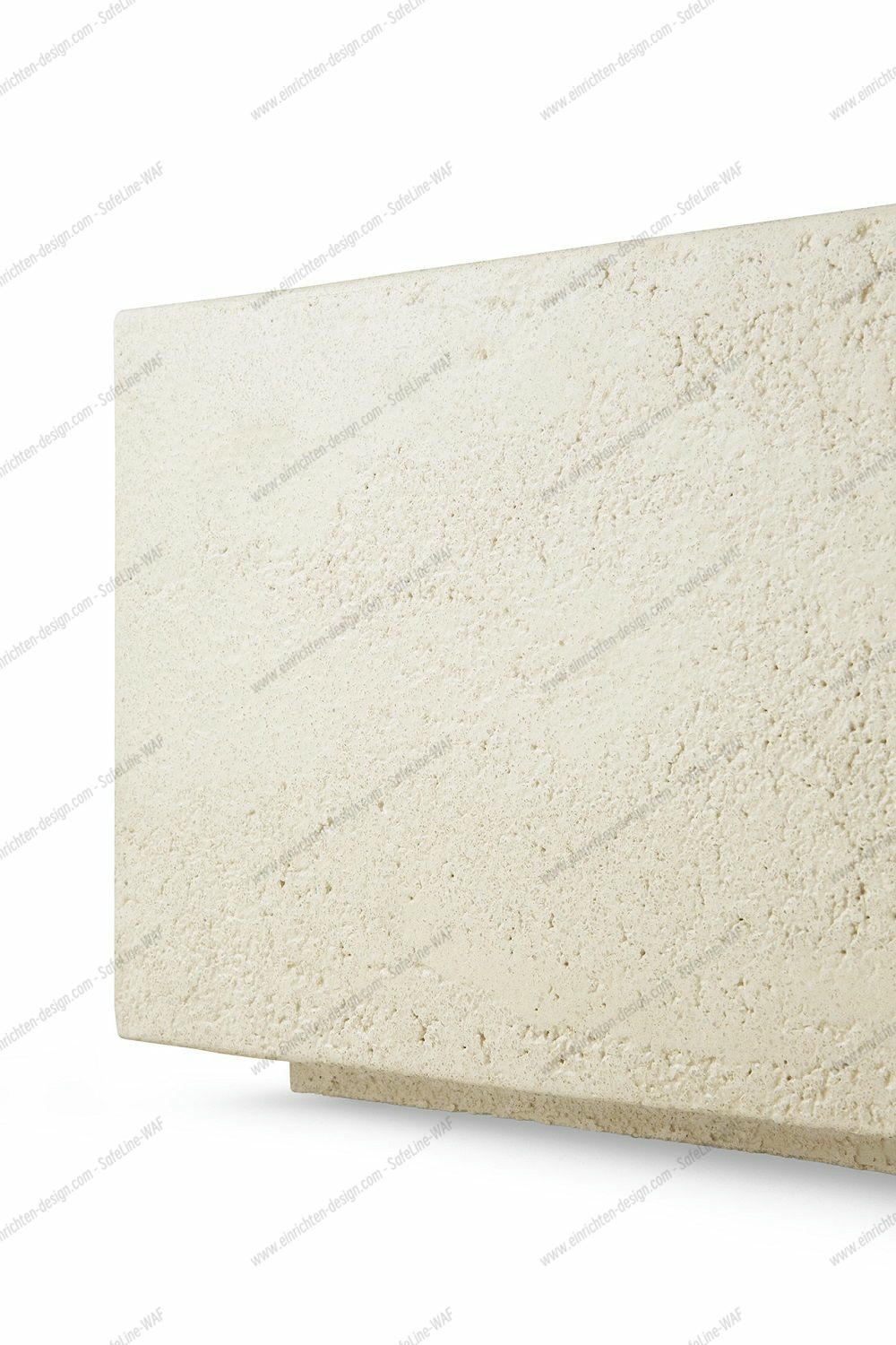 Elements Coffee Table Microcement Off White Rectangular Ethnicraft
