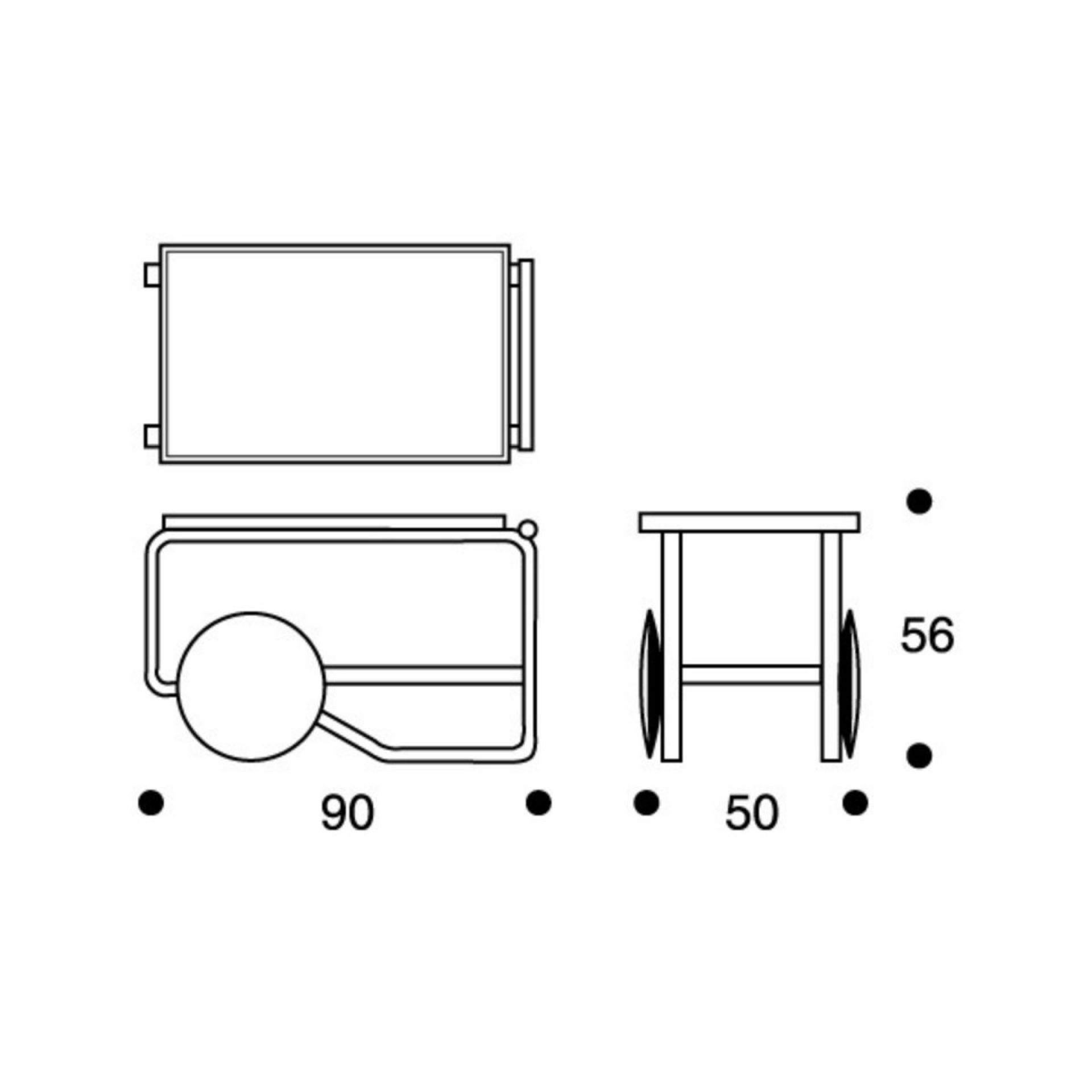 901 trolley table Artek