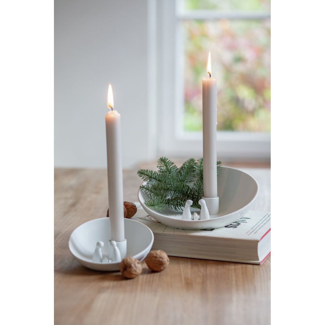Candle bowl cot large wheels