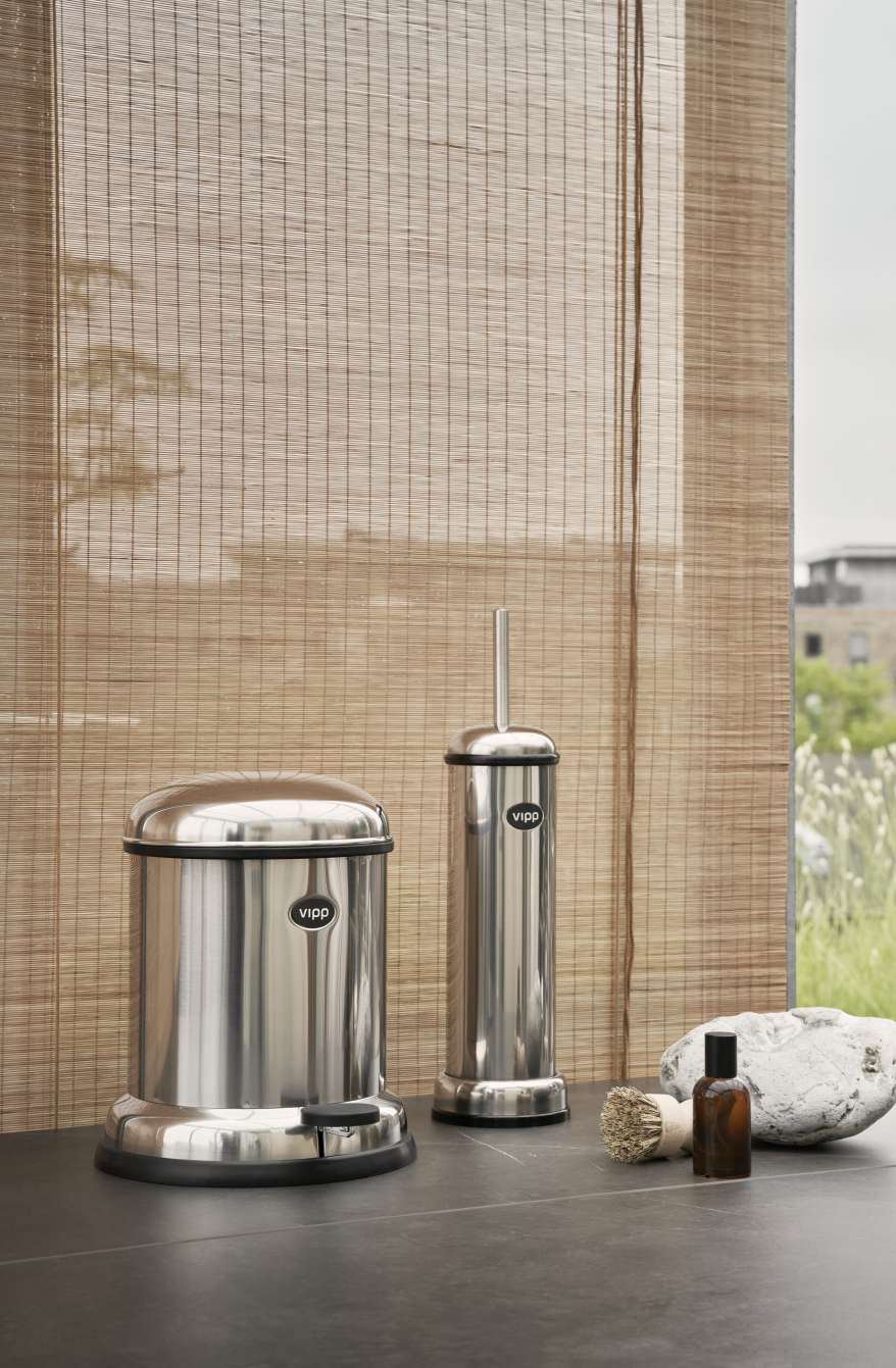 Toilet Brush Toilet brush stainless steel Vipp SINGLE PIECES