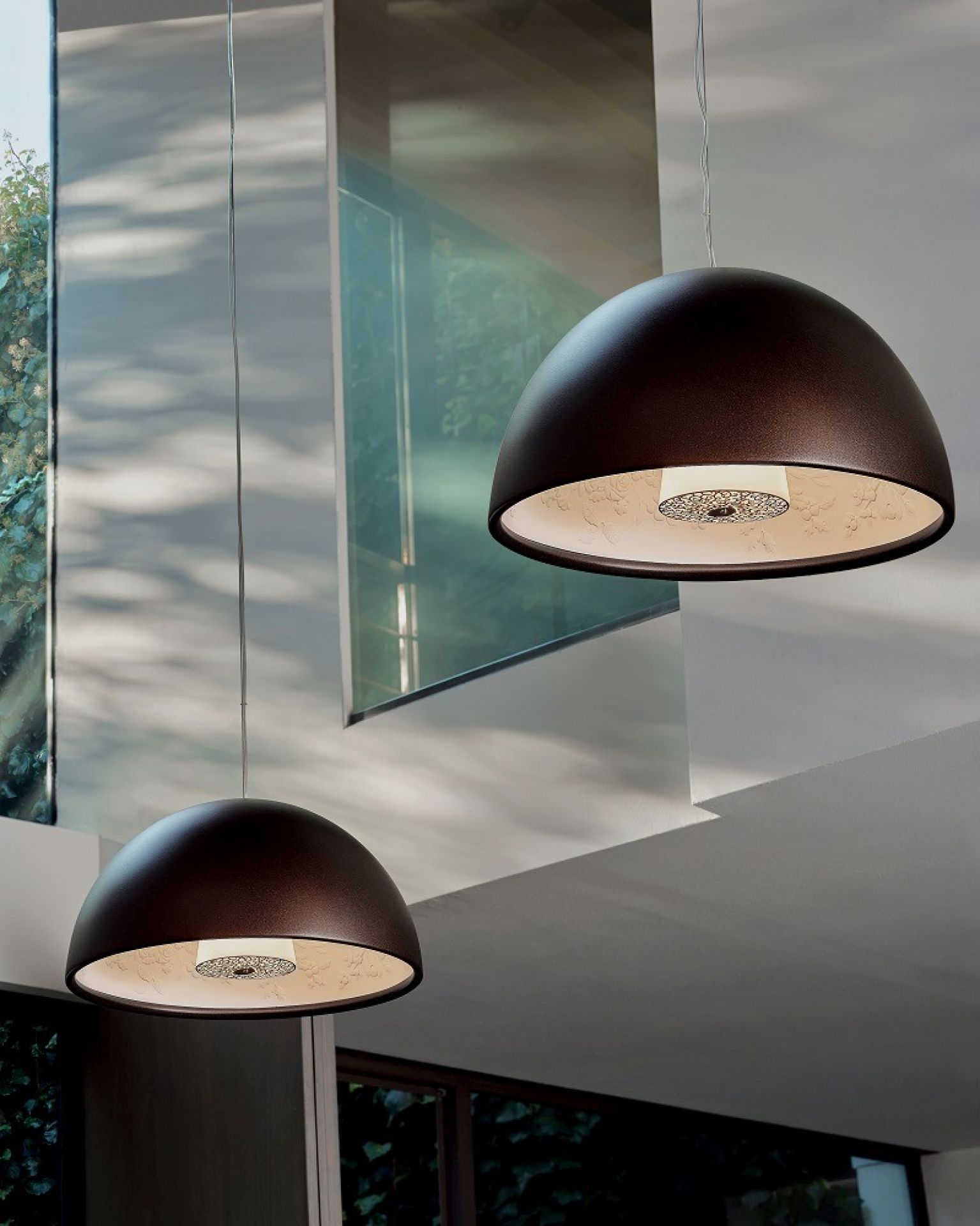 Skygarden Small Pendant light Flos White