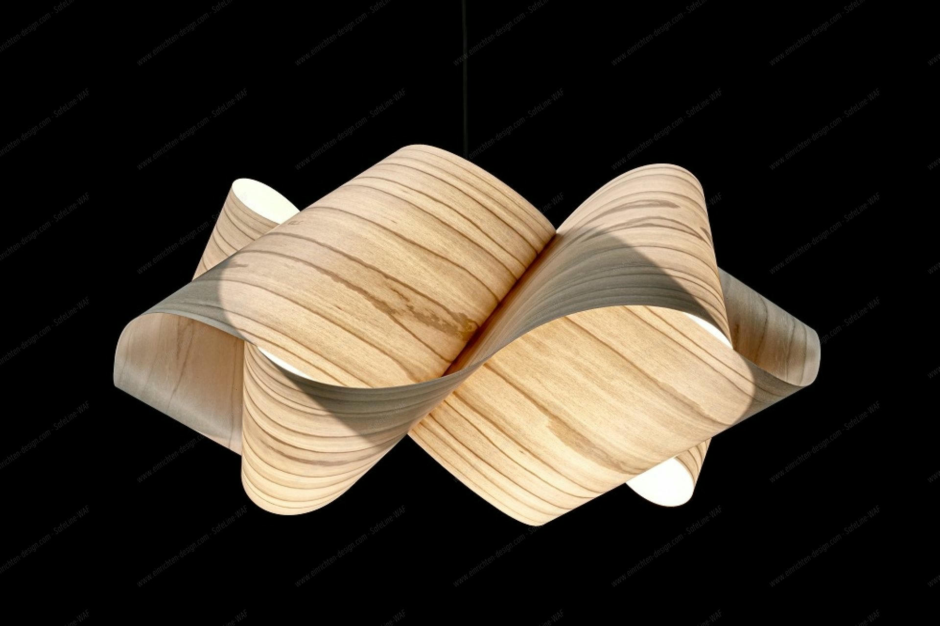 Swirl Pendant lamp large LZF Lamps 29 Gray