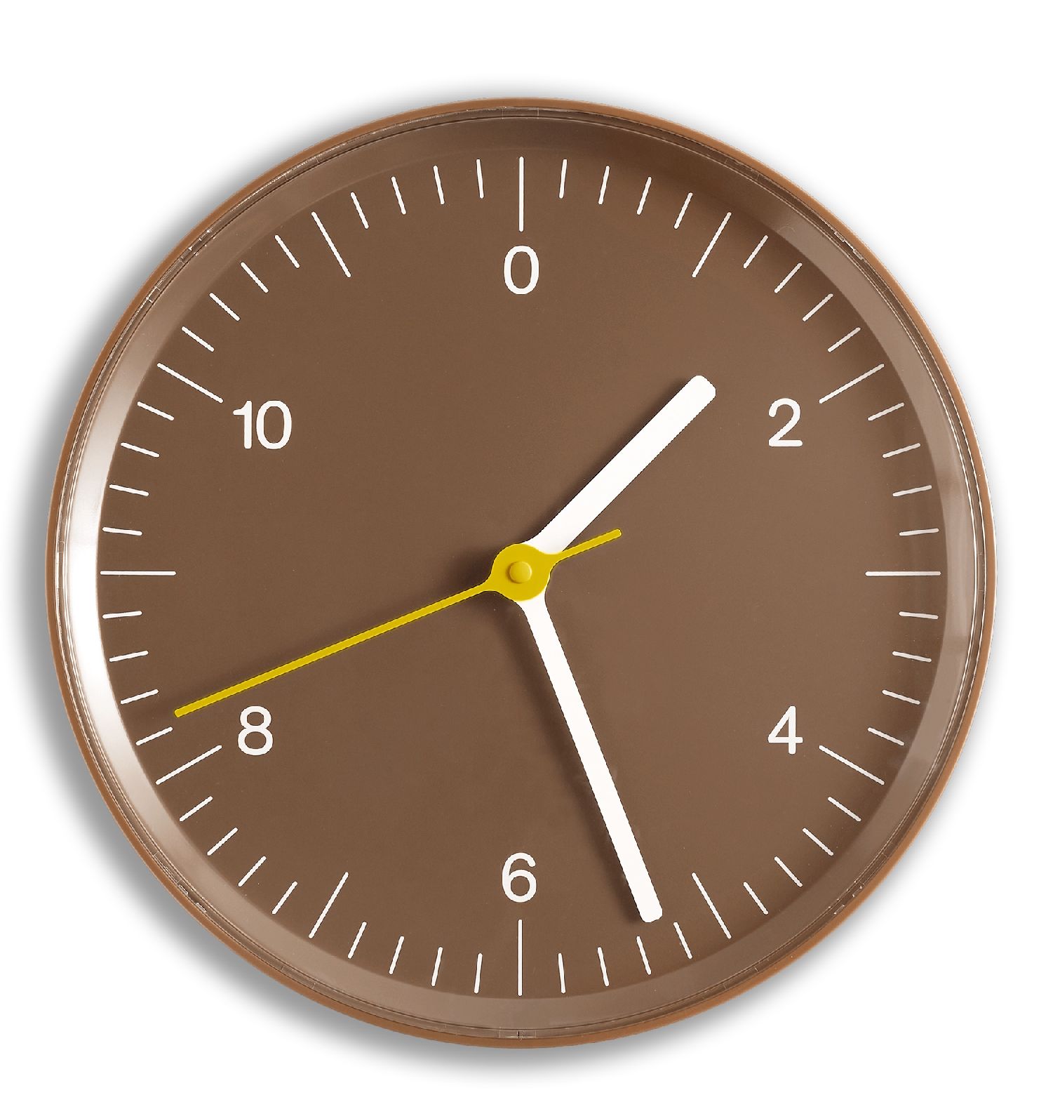 Wall Clock Hay Brown