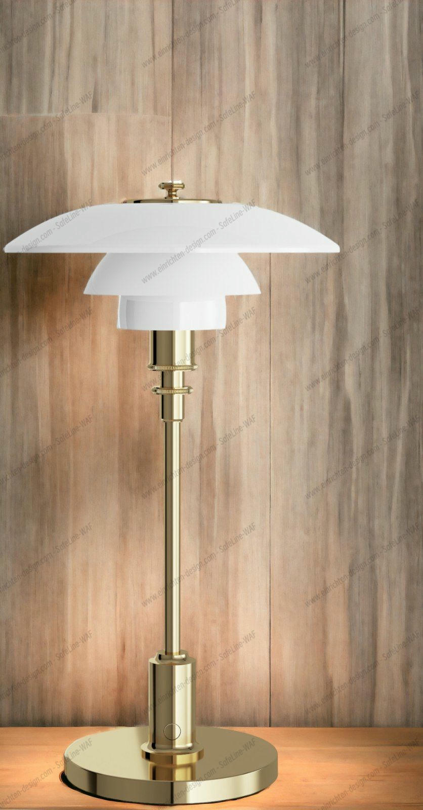 PH 2/1 Portable rechargeable lamp / table lamp BRASS Louis Poulsen SINGLE PIECES