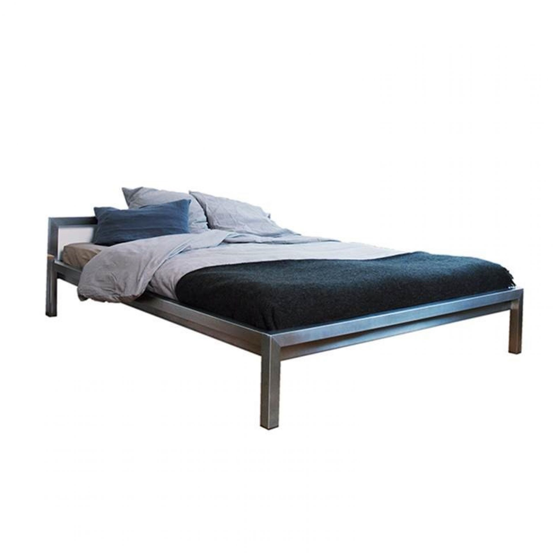 Pure stainless steel bed 666 VA 160 x 200 cm Hans Hansen | W 160 x L 200 cm | H HANSEN PURE BETT H 666 VA