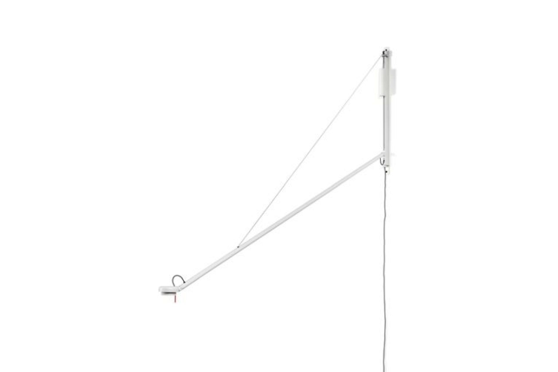 Fifty-Fifty Wall Lamp cream white Hay