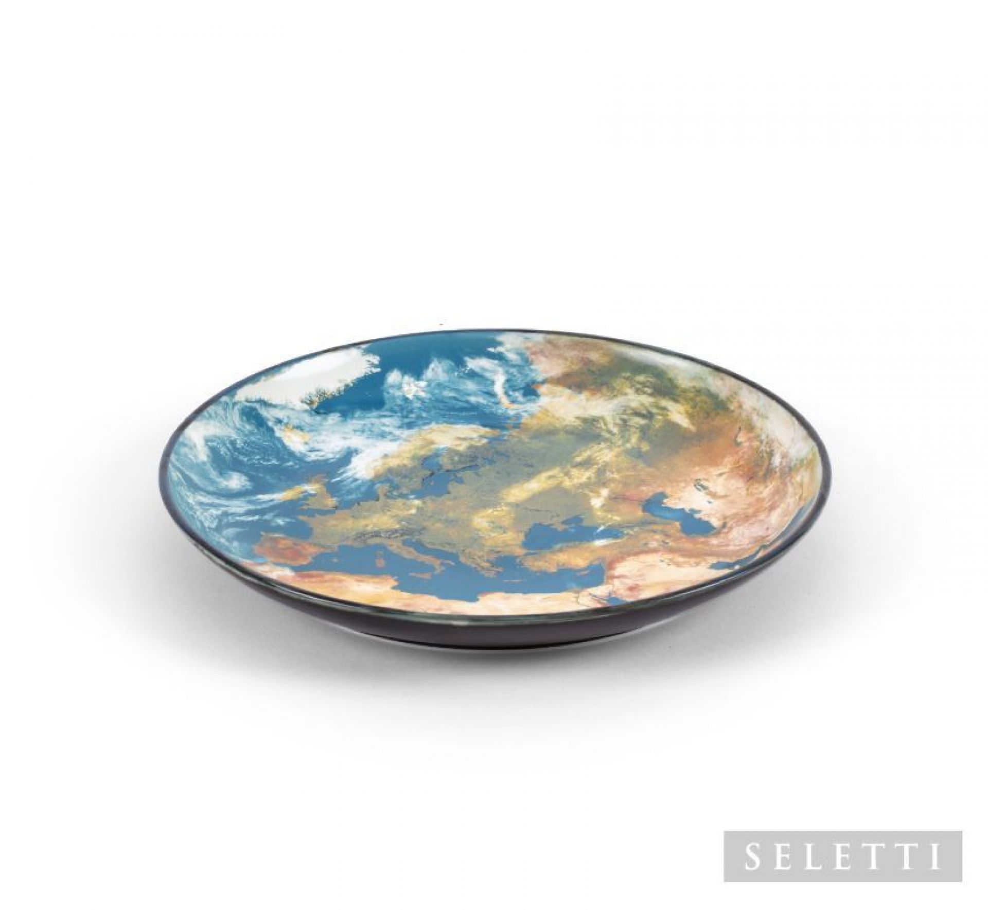 Earth - Europe Dinner plate Seletti